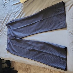 Expozay Dress pants Straight leg Navy blue 32 waist